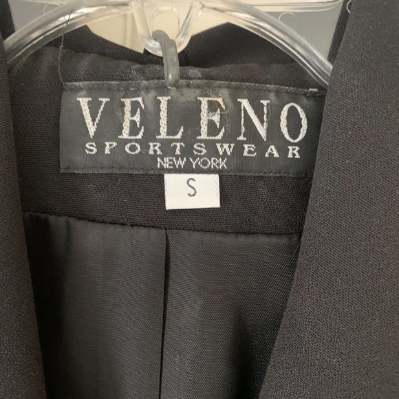 Vintage Veleno Sportswear Pantsuit w/Beaded Jacket - Size Small - Picture 7 of 15